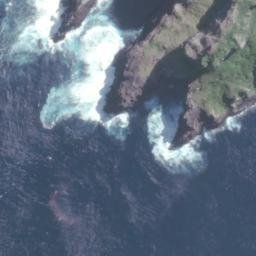Satellite imagery of Embrasure Point, NZ