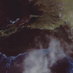 Satellite imagery of Lantern Rocks, NZ
