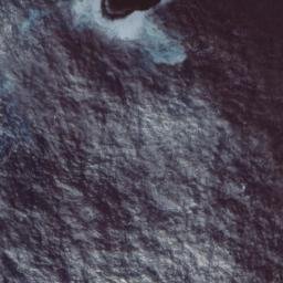 Satellite imagery of Lantern Rocks, NZ