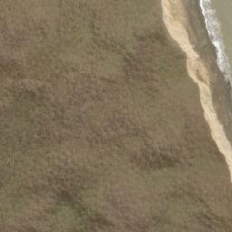 Satellite imagery of Cabo Nombre, AR