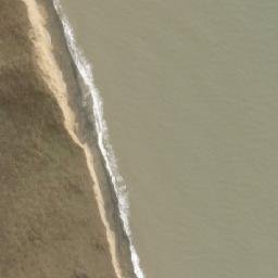 Satellite imagery of Cabo Nombre, AR