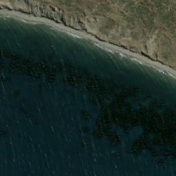 Satellite imagery of Cabo Boquerón, CL