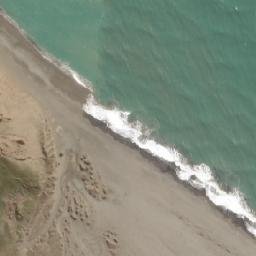 Satellite imagery of Cabo Domingo, AR