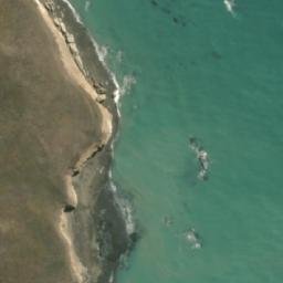 Satellite imagery of Cabo Peñas, AR