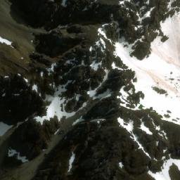 Satellite imagery of Cerro Curioso, CL
