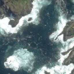 Satellite imagery of Cabo Kempe, CL