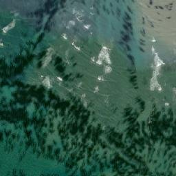 Satellite imagery of Cabo Malengüena, AR