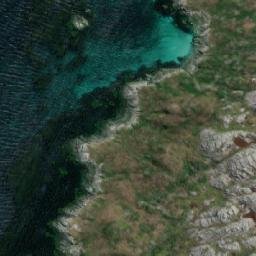 Satellite imagery of Punta Pirámide, CL