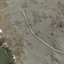 Satellite imagery of Cerro Castor, AR
