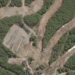 Satellite imagery of Cerro Castor, AR