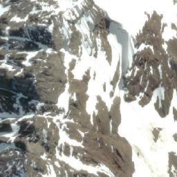 Satellite imagery of Cerro Cinco Hermanos, AR