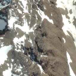 Satellite imagery of Cerro Cinco Hermanos, AR