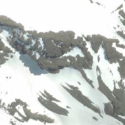 Satellite imagery of Cerro Martial, AR