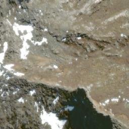 Satellite imagery of Monte Tres Puntas, AR