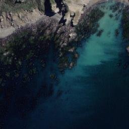 Satellite imagery of Punta Colmillo, AR