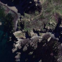 Satellite imagery of Punta Colmillo, AR
