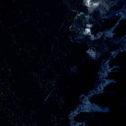 Satellite imagery of Cabo Castlereagh, CL