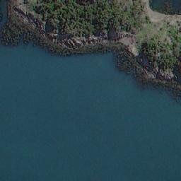 Satellite imagery of Punta Inútil, CL