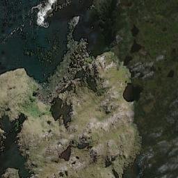 Satellite imagery of Cabo Wilson, CL