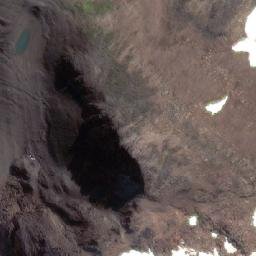 Satellite imagery of Cerro Aguja, CL