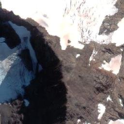 Satellite imagery of Cerro Aguja, CL