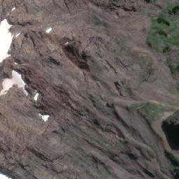 Satellite imagery of Cerro Aguja, CL