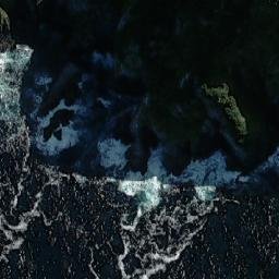 Satellite imagery of Cabo Carfort, CL