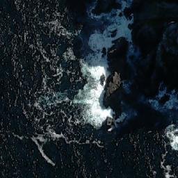 Satellite imagery of Cabo Carfort, CL