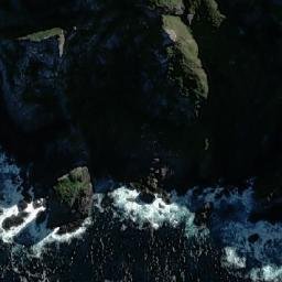 Satellite imagery of Cabo Carfort, CL