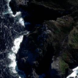 Satellite imagery of Cabo Brisbane, CL