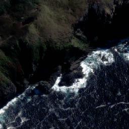 Satellite imagery of Cabo Brisbane, CL