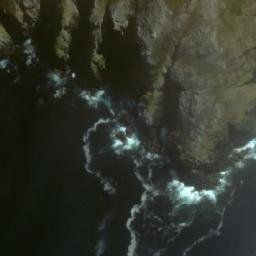 Satellite imagery of Punta Cannellier, CL