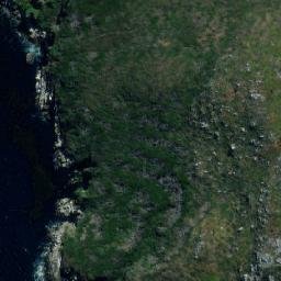 Satellite imagery of Punta Dublé, CL