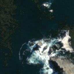 Satellite imagery of Cabo Deceit, CL