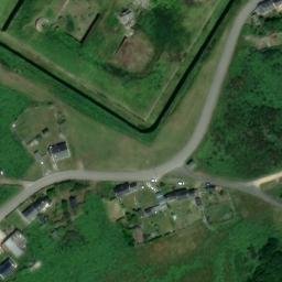 Vue satellite de fort central de Saint-Michel