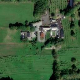 Vue satellite de manoir de la Papinière
