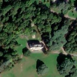 Vue satellite de château de la Couronnerie