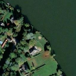 Vue satellite de château de l'Aulne