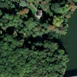 Vue satellite de château du Bignon