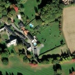 Vue satellite de manoir de la Rue