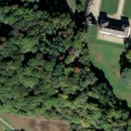 Vue satellite de château du Plessis