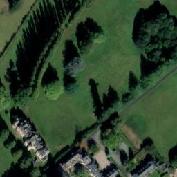 Vue satellite de château de La Morosière