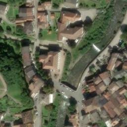 Mappa satellitare CASE SPARSE MUEA, Paularo