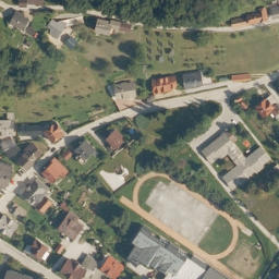 Posnetek iz zraka — Koroška Bela