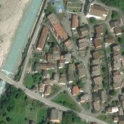 Mappa satellitare VIA ARZIN, Chiusaforte