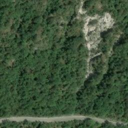 Mappa satellitare PASSO TANAMEA, Lusevera