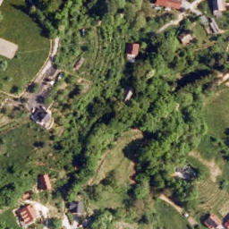 Posnetek iz zraka — Šentjungert