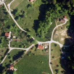 Posnetek iz zraka — Košnica