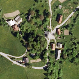 Posnetek iz zraka — Čeče