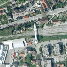 Posnetek iz zraka — Črnuče